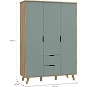 armadio con piedi agave