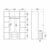 armadio in sconto unico 
