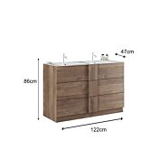 mobile da bagno color mercure