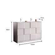 mobile per bagno economico bianco