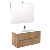 bagno sospeso rovere rigato