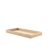 Divano letto pino massello con secondo estraibile, disponibile in due colorazioni