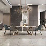 Sedia con rivestimento in velluto Grigio