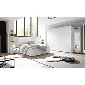 Scontatissima! Camera matrimoniale moderna bianca opaca e cemento