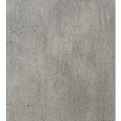 Vetrina moderna con 3 ripiani in vetro e 2 ante, finitura Bianca Lucida e cemento