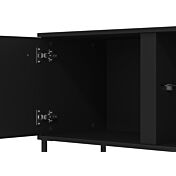 dettaglio Offerte Black friday Porta TV moderno, colore Nero