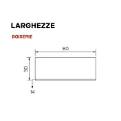 boiserie con mensola