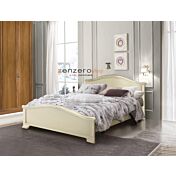 Letto matrimoniale Isabella  in finitura Magnolia
