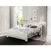 Letto matrimoniale Isabella in finitura Bucaneve