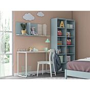 Cameretta moderna per ragazzi in finitura Cadaques e Noce brina