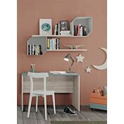 Armadio a ponte con 7 ante battenti in finitura Cadaques