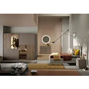 camera bronzo con specchi