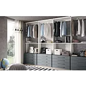 camera con cabina blu