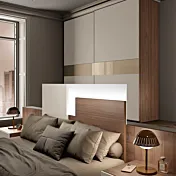 Camera matrimoniale, Sequoia honey e Corda, collezione Apache in offerta