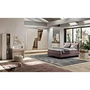 camera matrimoniale letto rosa