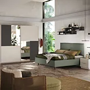 camera con letto salvia