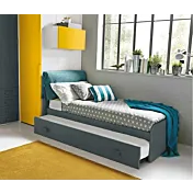 cameretta ragazzi con divano letto