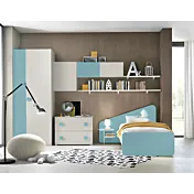 cameretta celeste bambino