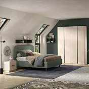 cameretta ragazzo beige