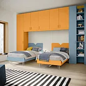 camera a ponte miele, rovere gesso e cadaques