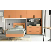 Armadio a ponte con 6 ante battenti