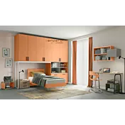 Armadio a ponte con 6 ante battenti 