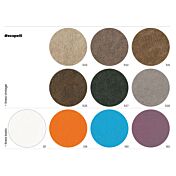 Cameretta ragazzi con armadio battente, finitura Rovere ambra e Blu reale