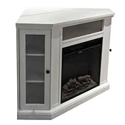 Camino elettrico caminetto angolare