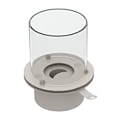 Camino a bioetanolo ghisa grigio da tavolo