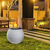 Camino a bioetanolo bianco perla in sconto