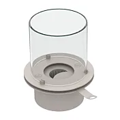 Camino a bioetanolo bianco perla da interno