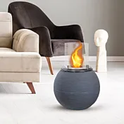 Camino a bioetanolo ghisa grigio da interno