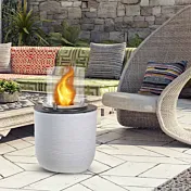 camino bianco perla da esterno