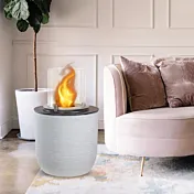 camino bianco perla da interno