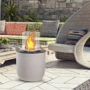 camino braciere corda beige da esterno