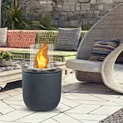 Camino braciere ghisa grigio da interno