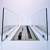 Camino a bioetanolo da terra, Bianco, 100x40x60 h cm in saldo