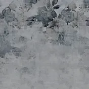 carta parati fiori grigi