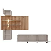 parete attrezzata a terra