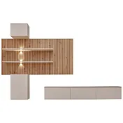 parete attrezzata cashmere e artisan