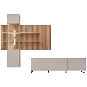 parete attrezzata a terra