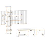 dimensioni parete attrezzata