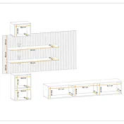 dimensioni parete attrezzata