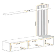 dimensioni parete attrezzata