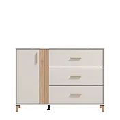 cassettiera con maniglie 