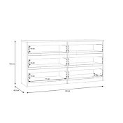 mobile con cassetti scontato