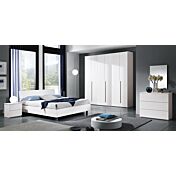 Camera da letto Completa bianco frassinato ELEONORA