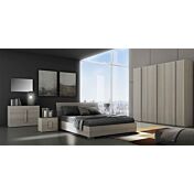 Camera matrimoniale completa Cicogna in finitura Olmo