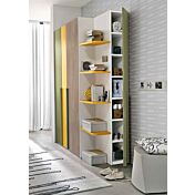 armadio giallo e verde