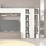 colonna stretta bianca